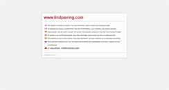 Desktop Screenshot of lindpaving.com